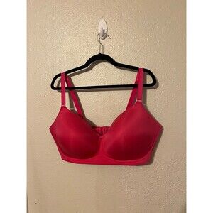 Torrid Curve Pink Wire Free Push-up Bra Size 44DDD